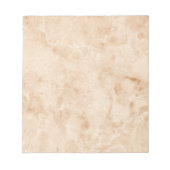 Creamy-Marmortextur Notizblock (Vorderseite)
