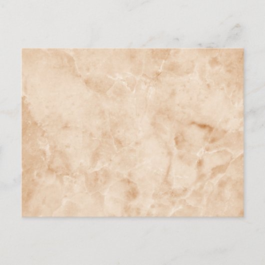 Creamy-Marmortextur Postkarte (Vorderseite)