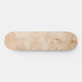 Creamy-Marmortextur Skateboard (Horizontal)
