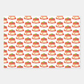 Creamy Panna Cotta Geschenkpapier Set (Vorderseite)