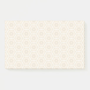 Creamy Peach Muster Post-It Notes 6 x 10 Post-it Klebezettel