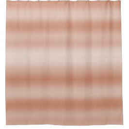 Creamy Peach Rose Blush Ombre       Duschvorhang
