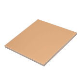 Creamy Peach Solid Color | #f2b57f Fliese (Seite)