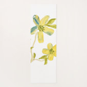 Creamy Petals by Lydia's Art Sangria Yogamatte (Rückseite)