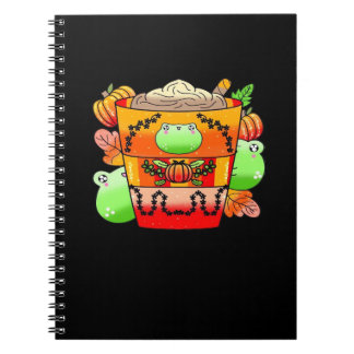 Creamy Pumpkin Spice Latte Season Notizblock