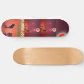 Creamy Rice Havana #5 "Over-Stylized Dogwalk" Skateboard (Horizontal)