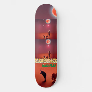 Creamy Rice Havana #5 "Over-Stylized Dogwalk" Skateboard