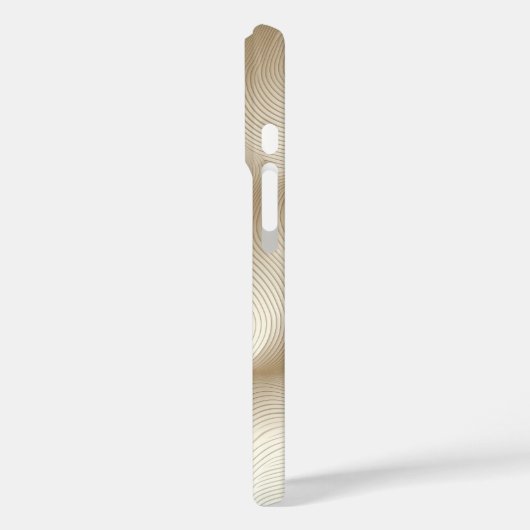 Creamy Swirl Texture Phone Case (Rückseite / Links)