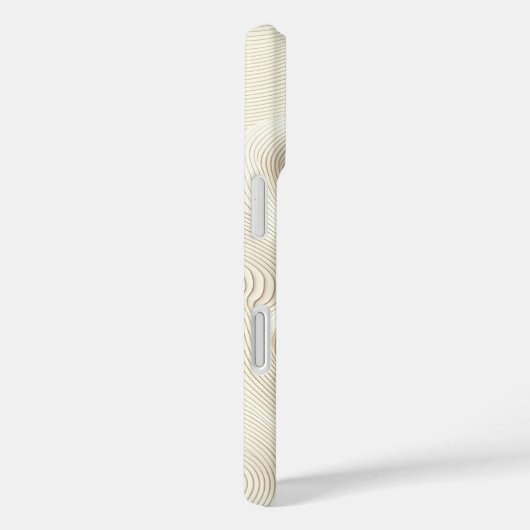 Creamy Swirl Texture Phone Case (Rückseite / Rechts)