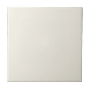 Creamy White Solid Color Fliese