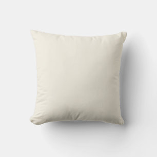 Creamy White Solid Color Kissen