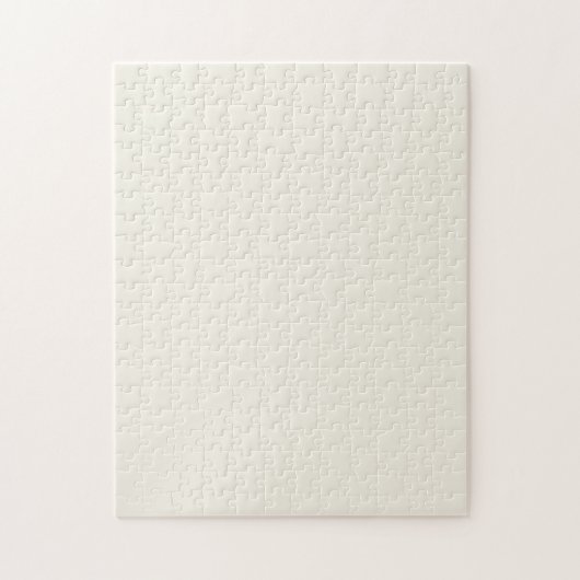 Creamy White Solid Color Puzzle (Vertikal)