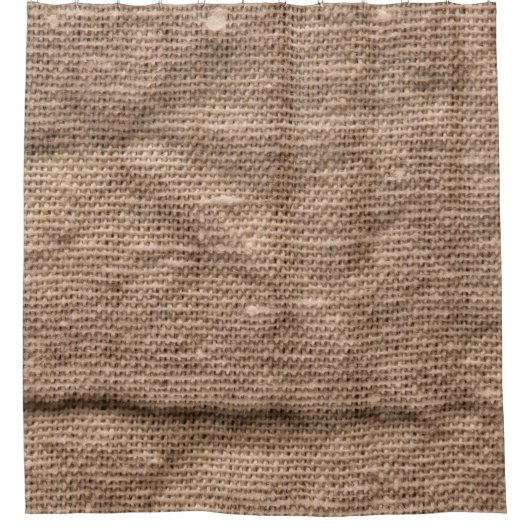 Crease brauner abstrakter Hintergrund. Duschvorhang (Vorderseite)