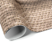 Crease brauner abstrakter Hintergrund. Geschenkpapier (Rolleneckpunkt)