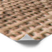Crease brauner abstrakter Hintergrund. Poster (Ecke)