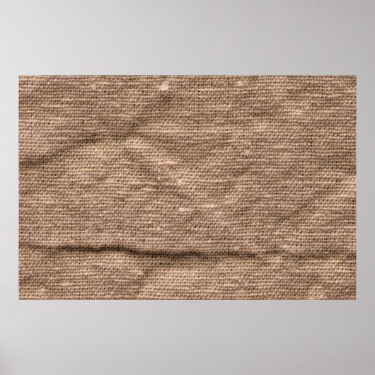 Crease brauner abstrakter Hintergrund. Poster (Vorne)