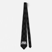 Crease Monkey (Hockey Goalie) Neck Tie Krawatte (Vorderseite)