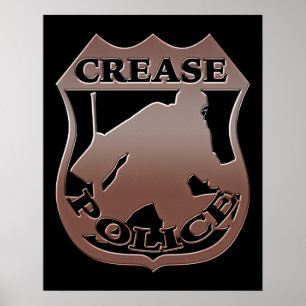 Crease Police Hockey Poster