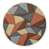 "Creasen", braun & grau Keramikknauf (Vorderseite)