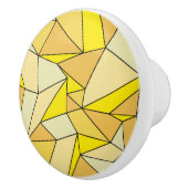 "Creasen" gelb Keramikknauf (Rechts)