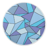 "Creasen" Shades of Blue Keramikknauf (Vorderseite)