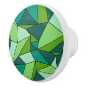 "Creasen" Shades of Green Keramikknauf (Rechts)