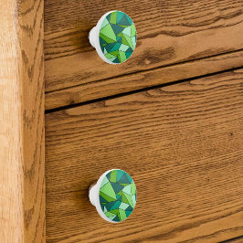 "Creasen" Shades of Green Keramikknauf