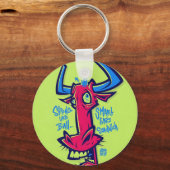Creasy Bull. Schlüsselanhänger (Vorderseite)