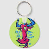 Creasy Bull. Schlüsselanhänger (Rückseite)