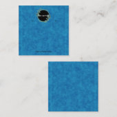 Creat Your Custom Logo Earring Display Card Quadratische Visitenkarte (Vorne/Hinten)