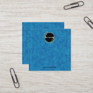 Creat Your Custom Logo Earring Display Card  Quadratische Visitenkarte