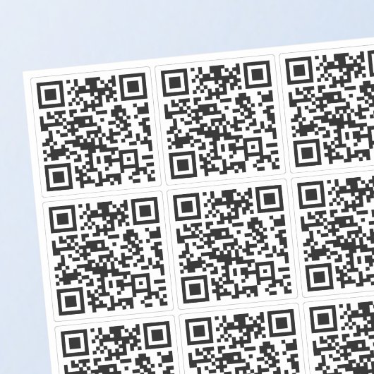 Create 9 Scannable QR Codes | Transparent Aufkleber