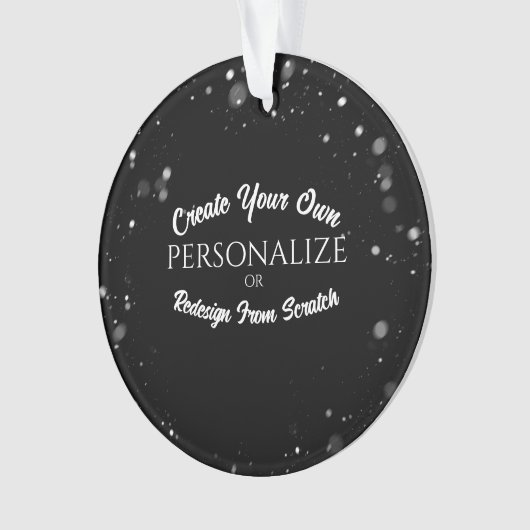 Create a Custom Personalized Ornament (Vorderseite)