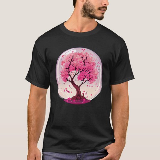 Create an Ambiance of Renewal with this Cherry Blo T-Shirt (Vorderseite)