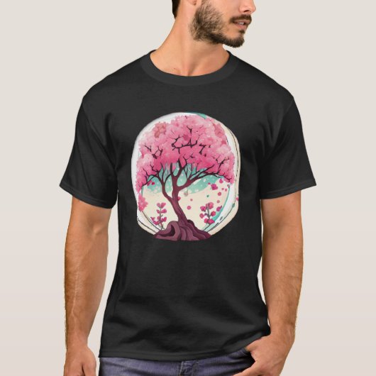 Create an Ambiance of Renewal with this Cherry Blo T-Shirt (Vorderseite)