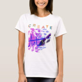 "Create Art" T-Shirt (Vorderseite)