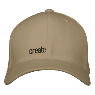 create bestickte baseballkappe