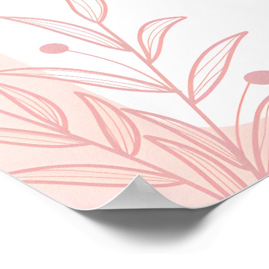 Create Calm Inspirational Quote Typography Poster (Ecke)