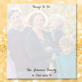 Create Custom Family Photo Year To Do List Notepad Notizblock