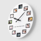 Create Custom Photos Große Wanduhr (Winkel)