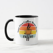 Create Custom Text Meme Mug - Personalized Coffee  Tasse (Links)