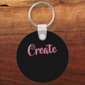Create DIY Selbstgebastelt Schlüsselanhänger (Vorderseite)