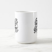 Create Magic With Effort - Inspiring Art Kaffeetasse (Mittel)