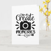 Create memories karte (Gelbe Blume)
