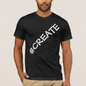 #CREATE Oversized Letters Men's T - Shirt (Vorderseite)