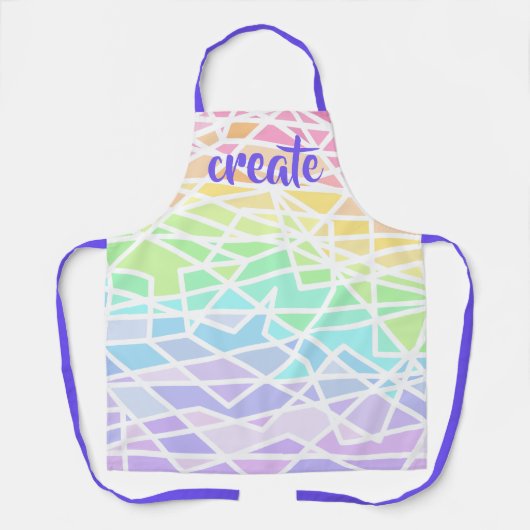 Create Rainbow Apron Schürze (Vorderseite)