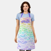 Create Rainbow Apron Schürze (Getragen)