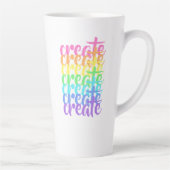 "Create" Rainbow Latte-Tasse Milchtasse (Rechts)