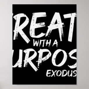 Create With Purpose Bible God Jesus Religious Chri Poster