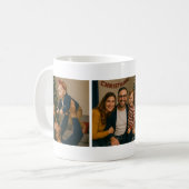 Create Your 3 Photo Collage Kaffeetasse (Vorderseite Links)
